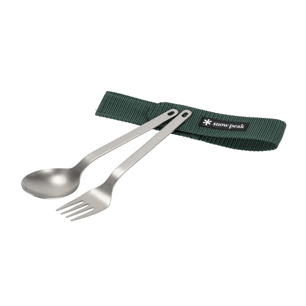 
                  
                    Snow Peak Titanium Fork & Spoon Set
                  
                