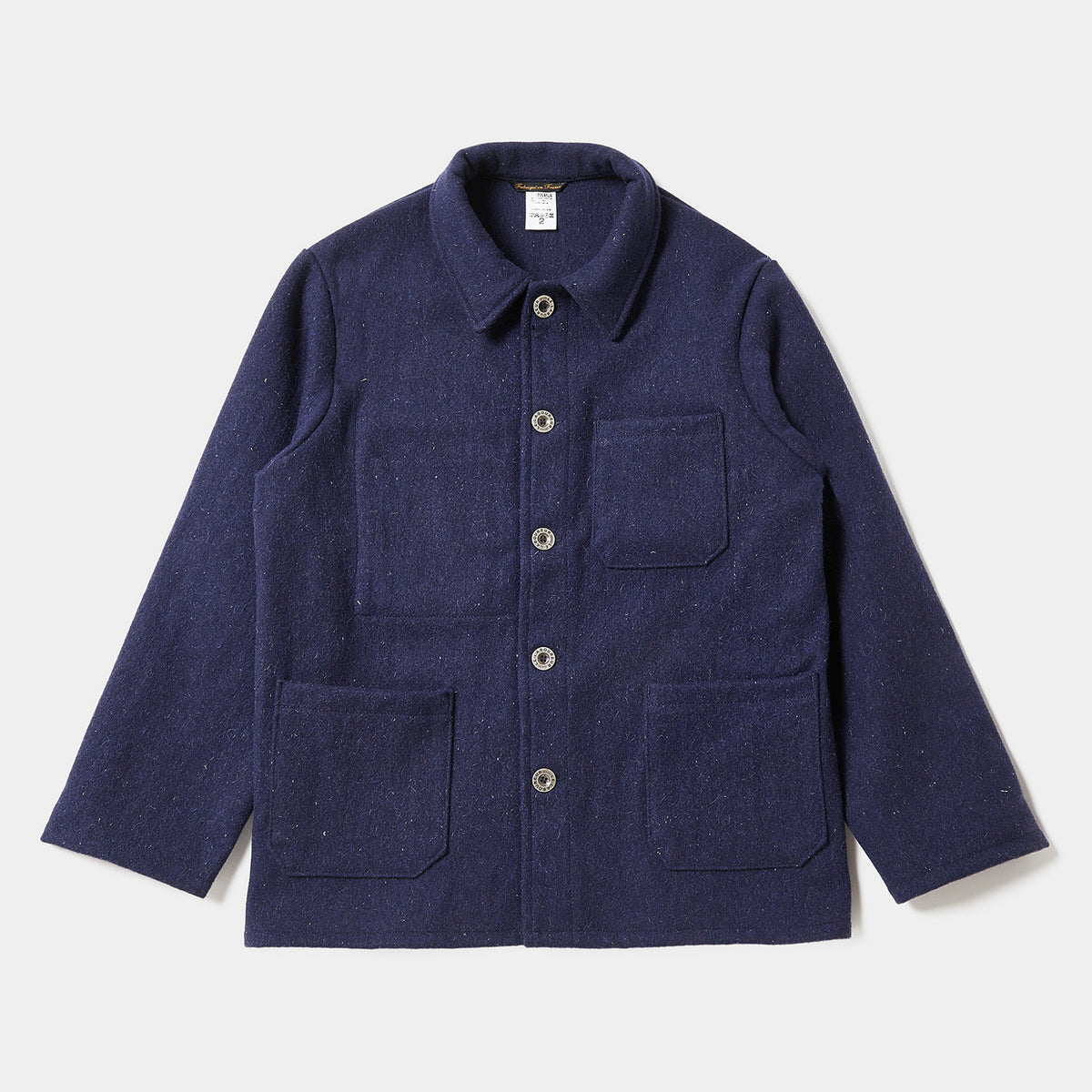 Le Laboureur Wool Work Jacket - Navy – Wood & Meadow